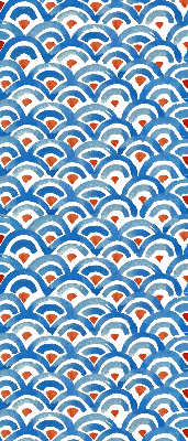 Store enrouleur Écailles colorées