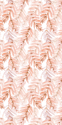 Store enrouleur Feuilles roses