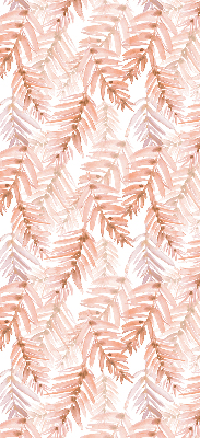 Store enrouleur Feuilles roses