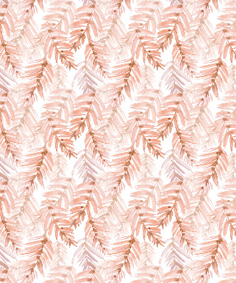 Store enrouleur Feuilles roses