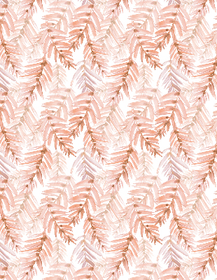 Store enrouleur Feuilles roses