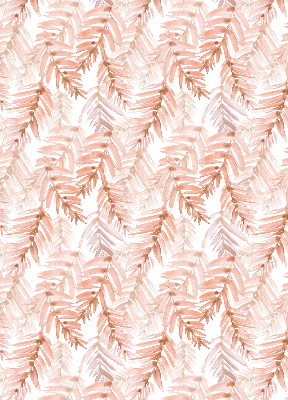 Store enrouleur Feuilles roses