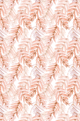 Store enrouleur Feuilles roses