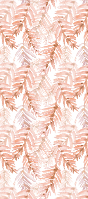 Store enrouleur Feuilles roses