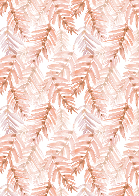 Store enrouleur Feuilles roses