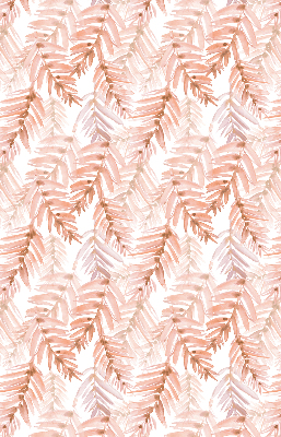 Store enrouleur Feuilles roses