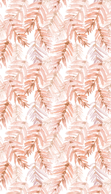 Store enrouleur Feuilles roses