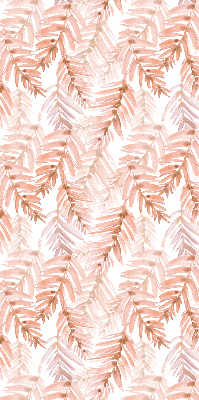 Store enrouleur Feuilles roses