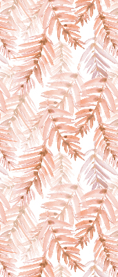 Store enrouleur Feuilles roses