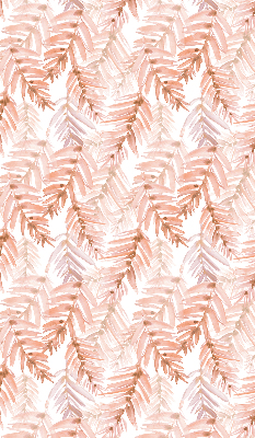 Store enrouleur Feuilles roses