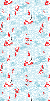 Store intérieur Poisson dans l'eau