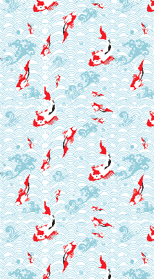 Store intérieur Poisson dans l'eau