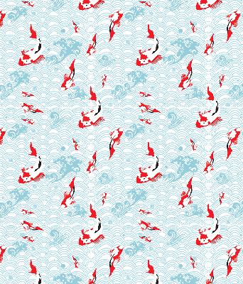 Store intérieur Poisson dans l'eau