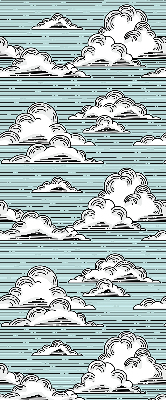 Store enrouleur Nuages