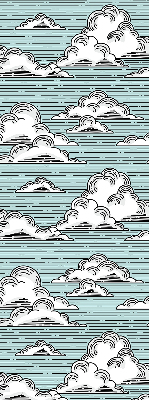 Store enrouleur Nuages