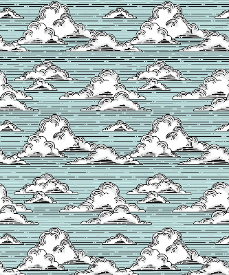 Store enrouleur Nuages
