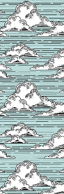 Store enrouleur Nuages