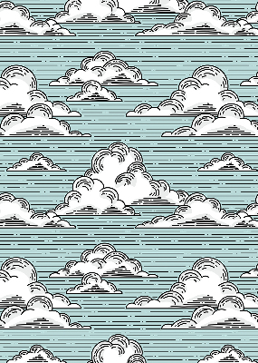 Store enrouleur Nuages