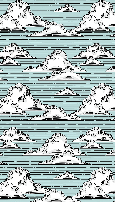 Store enrouleur Nuages