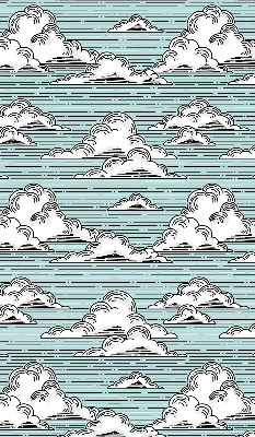 Store enrouleur Nuages