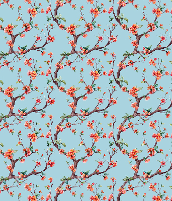 Store intérieur Boutons de fleurs des arbres