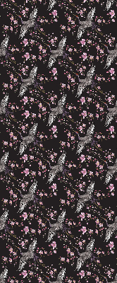 Store intérieur Hérons et fleurs