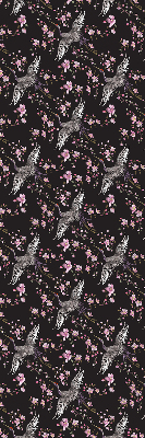 Store intérieur Hérons et fleurs