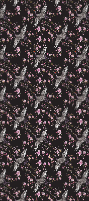 Store intérieur Hérons et fleurs