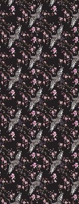 Store intérieur Hérons et fleurs