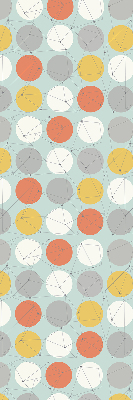 Store enrouleur Points reliés par des lignes sur des cercles