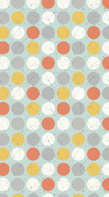 Store enrouleur Points reliés par des lignes sur des cercles