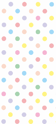 Store intérieur Points colorés