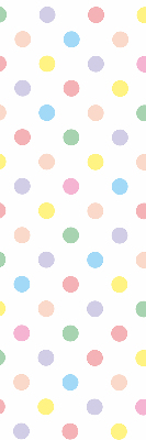 Store intérieur Points colorés