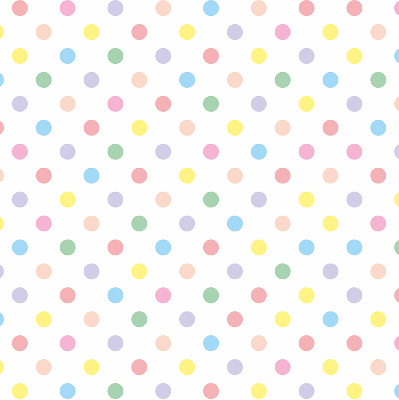 Store intérieur Points colorés