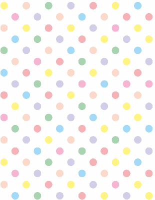 Store intérieur Points colorés