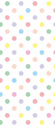 Store intérieur Points colorés