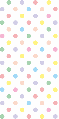 Store intérieur Points colorés