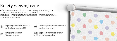 Store intérieur Points colorés