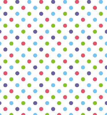 Store enrouleur Points colorés