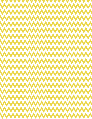 Store enrouleur Zigzags jaunes