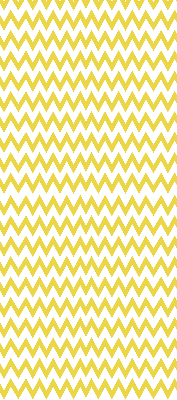 Store enrouleur Zigzags jaunes