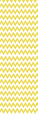 Store enrouleur Zigzags jaunes