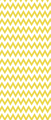 Store enrouleur Zigzags jaunes
