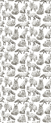 Store intérieur Renards gris