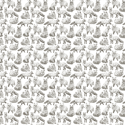 Store intérieur Renards gris