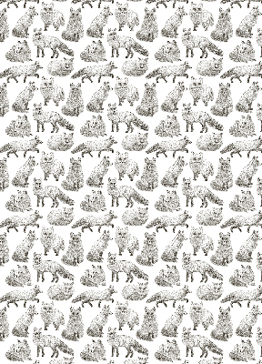 Store intérieur Renards gris