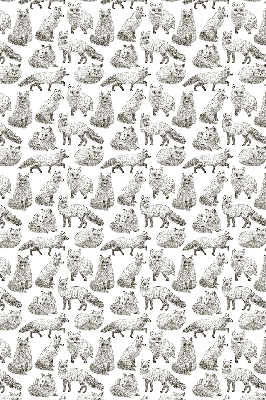 Store intérieur Renards gris