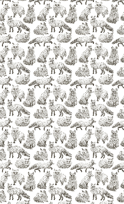 Store intérieur Renards gris