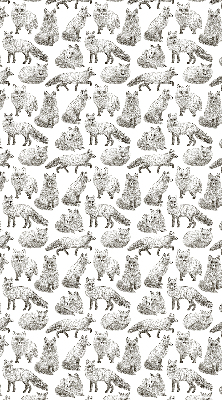 Store intérieur Renards gris