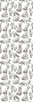 Store intérieur Renards gris